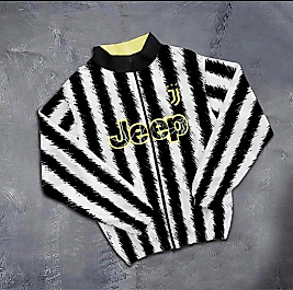 Erkek Dijital Baskılı Rüzgarlık - Beyaz