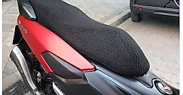 Motorsiklet sele koltuk Kılıfı fileli - Siyah