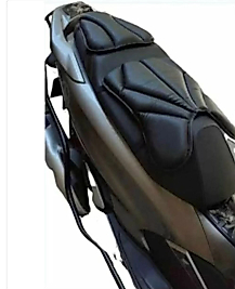 Konfor Sele Motosiklet Üniversal Koltuk Konfor Sele Deri - Siyah